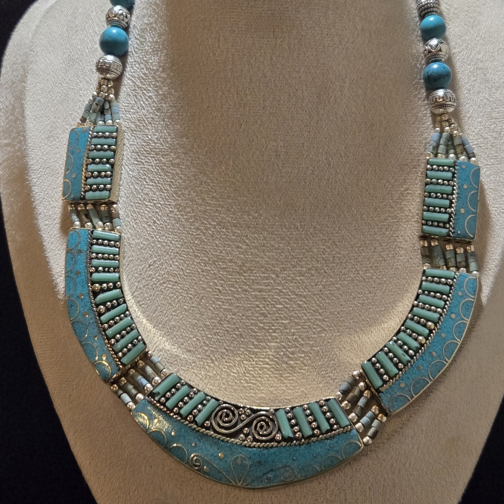 Tibetan Silver Handmade Necklace